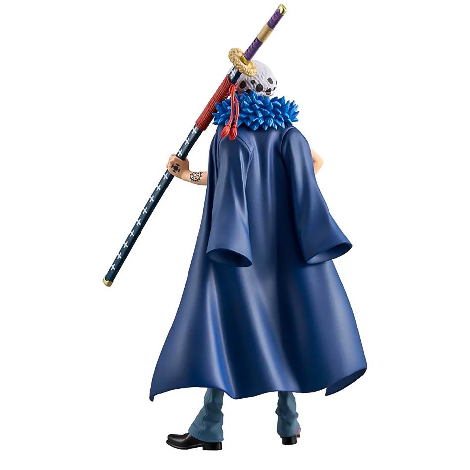Hot 17cm Anime men and women Style Standing Figure One Piece Country Trafalgar Law PVC Collection Model Dolls Toy For Gift