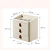 Desktop Cosmetics Storage Organizing Box Big Capacity Home Decor Makeup Storage Rack Stationery Drawer Storage Box Organizer