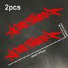 2PCS Good Future Waterproof Stickers, Vinyl Decals for Motorcycle Fuel Tank Fairing Side Panel Car Window