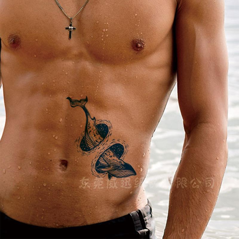 Herbal Semi-Permanent Tattoo Sticker, Semi-Permanent Tattoo Sticker, Anti-Rub, Anti-Sweat Tattoo