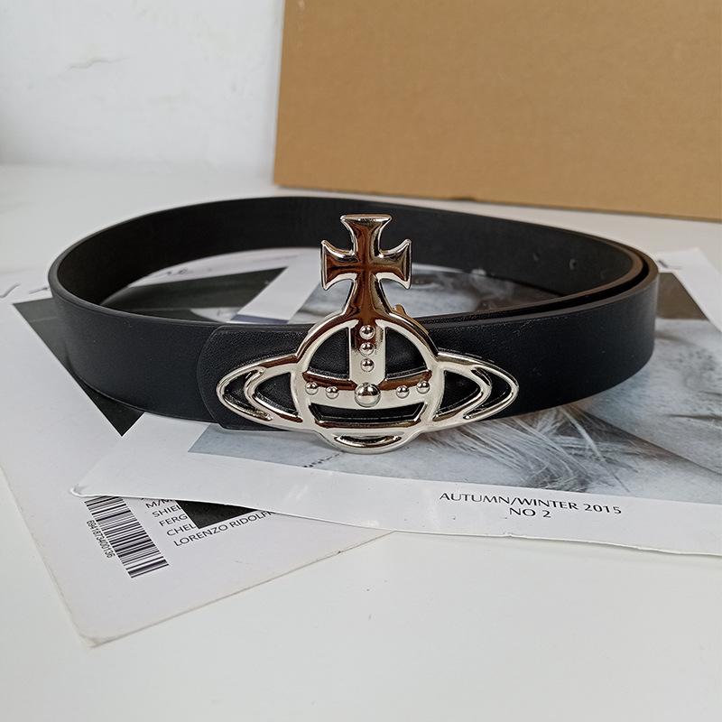 Four Seasons Available New Belt Women'S Leather Fashion Versatile Jeans Belt Decoration With Skirt, Suit, Sweater Waist Cover