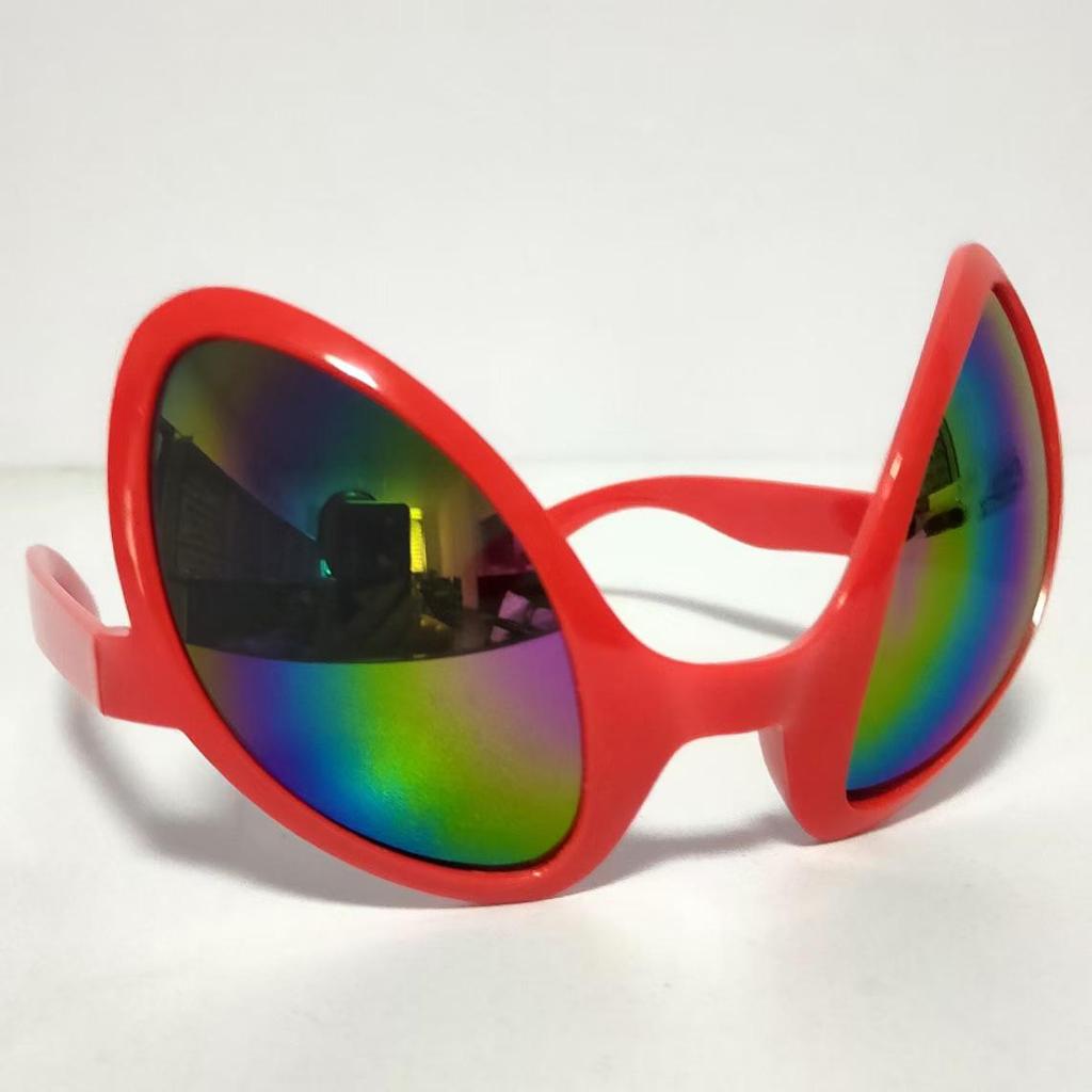 Adult Unisex Funny Alien Sunglasses with UV Protection for Parties