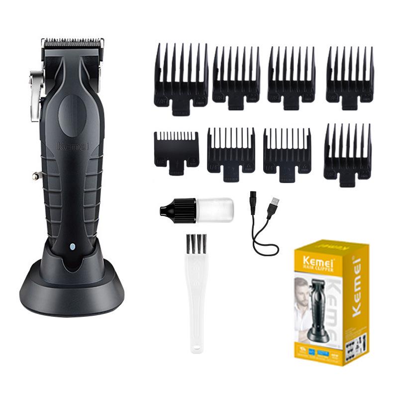 

Kemei KM-2296 USB Электрическая машинка для стрижки волос с базой для гравировки волос и салонного использования