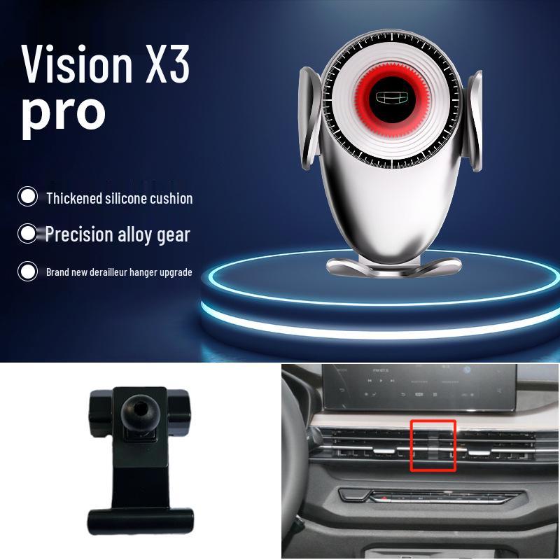 Gravity Car Phone Holder for Geometry A/A PRO/C/E/Vision X3PRO/EX3 Navigation