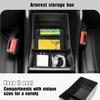 For Kona Hybrid SX2 2024 2025 Centre Console Storage Box Glasses Storage Box Cup Holder Phone Car Organiser Tray Car Accessories