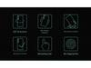 Samsung Fold4 Electroplated Phantom Transparent PC Hard Shell Case - Solid Color, Foldable Protection