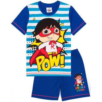 Ryan's World Childrens/Kids Superhero Short Pyjama Set
