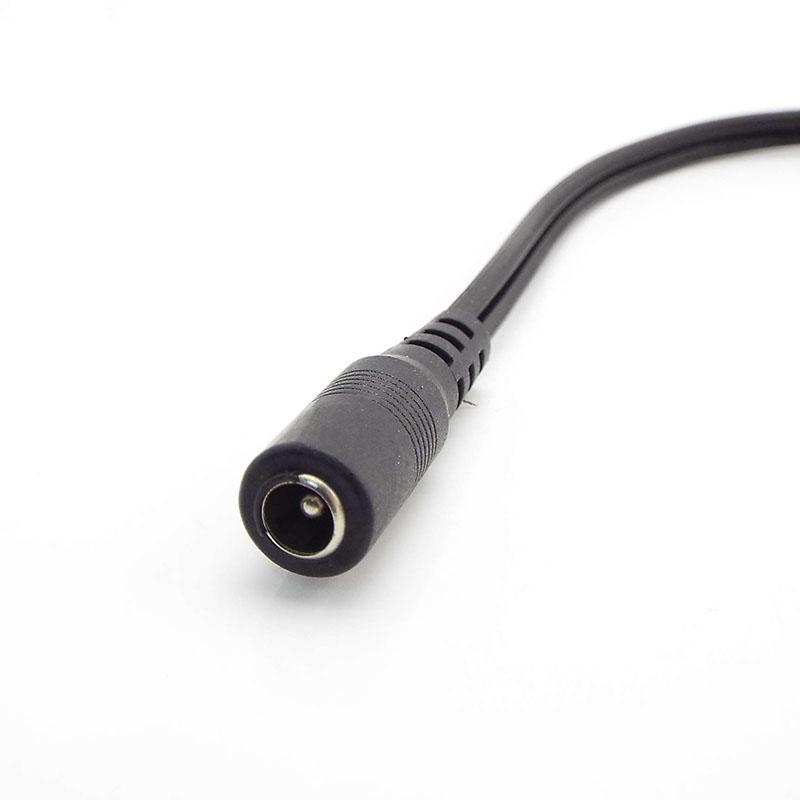 Cablu de alimentare de 5,5 mm x 2,1 mm DC mascul femel la încărcătorul auto Adaptor pentru brichetă mufă conector 12V 24V 5A Amper