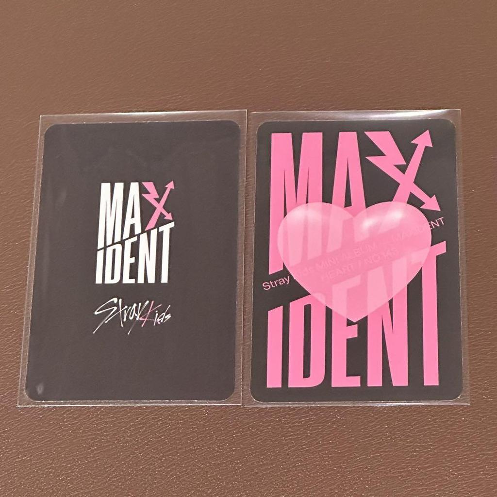 [USED] Straykids Maxident Sanok Limited Trading Card Hand Official