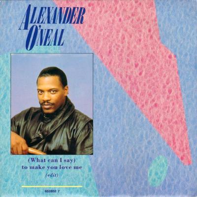 7inch Record ALEXANDER O'NEAL - (What Can I Say) To Make You Love M 6528527 Tabu Records 1988 UK Soul/Funk Used