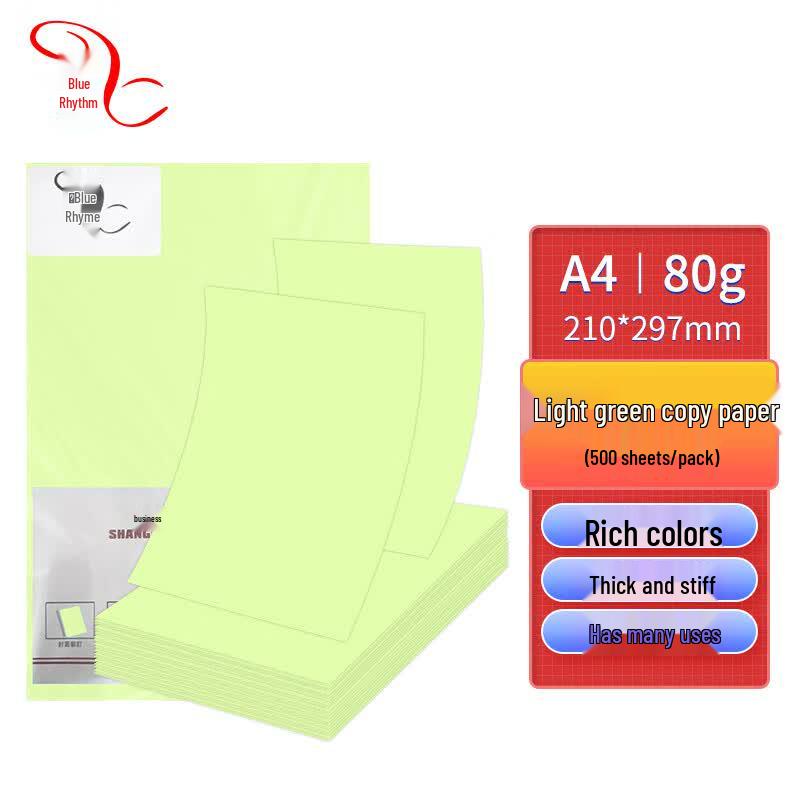 Light Green A4 Paper