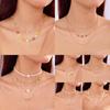 Collier Minimaliste Fleur de Pâquerette avec Chaîne en Alliage pour Femmes Printemps