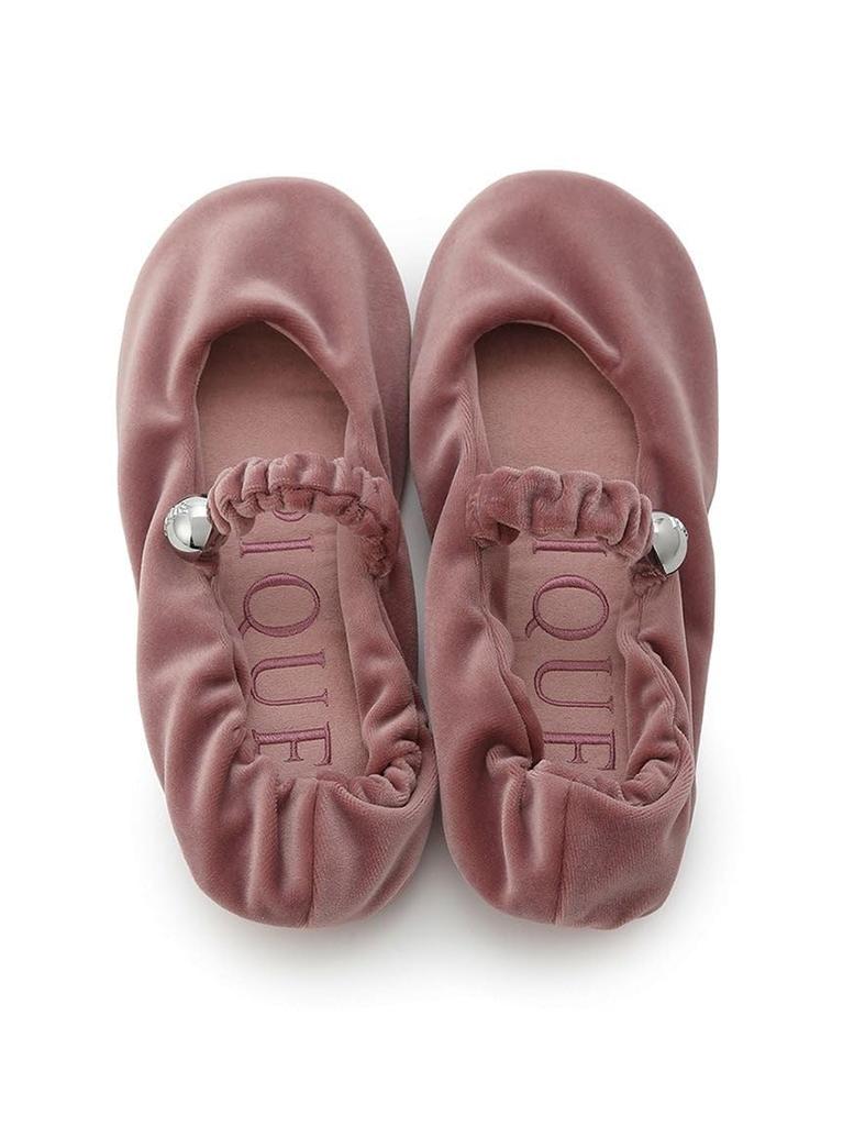 Gelato Pique Velour Room Shoes PWGS254617 Free Size Women's Pink,