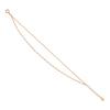 Vendome Bracelet 925 Silver 2 Rows Pink Gold GS9B0092LSSI [Official] [VIH Aoyama]