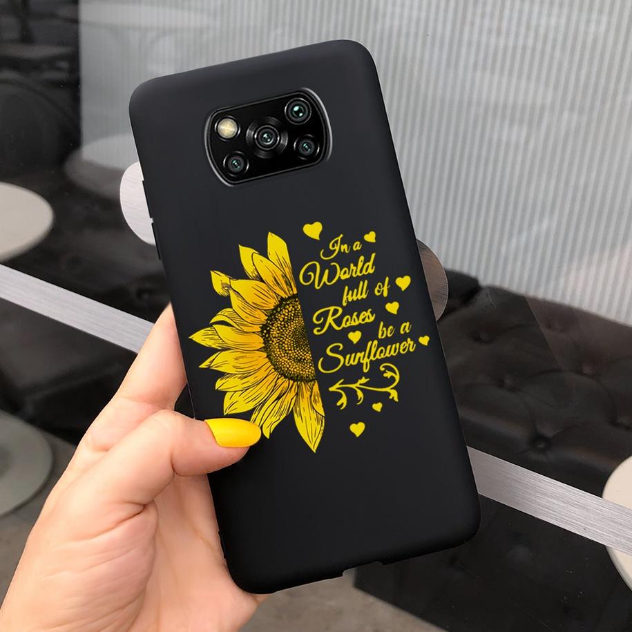 Poco X3 Pro Case Silicone Soft Phone Back Cover For Xiaomi Poco X3 NFC Popular Fundas For Xiomi Mi Poco X3 X 3 X3NFC X3Pro Coque
