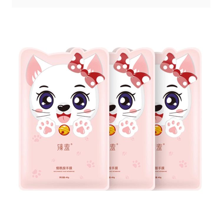 Nicotinamide Tender Cat Claw Hand Mask Nawilżająco-nawilżająca maska ​​wybielająca Złuszczająca martwy naskórek Maska do rąk z siary Produkty do pielęgnacji skóry