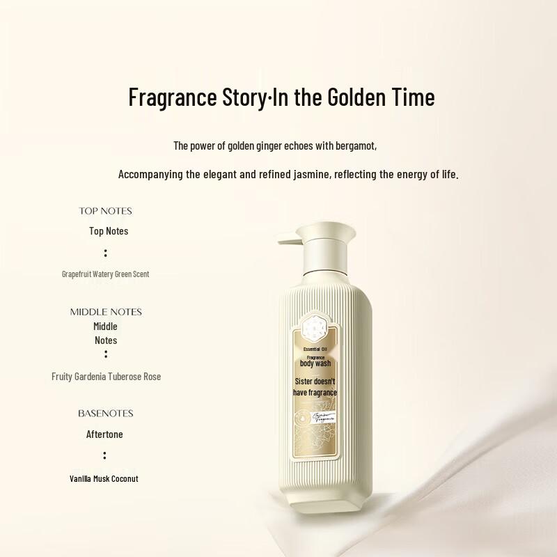 San Sheng Hua Pehchaolin Rose Essential Oil Long-Lasting Shower Gel 500ml