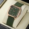 New Special Edition Women's Quartz Watch Quartz movement, square dial, analog display, battery operated, alloy housing, bracelet, electronic drive