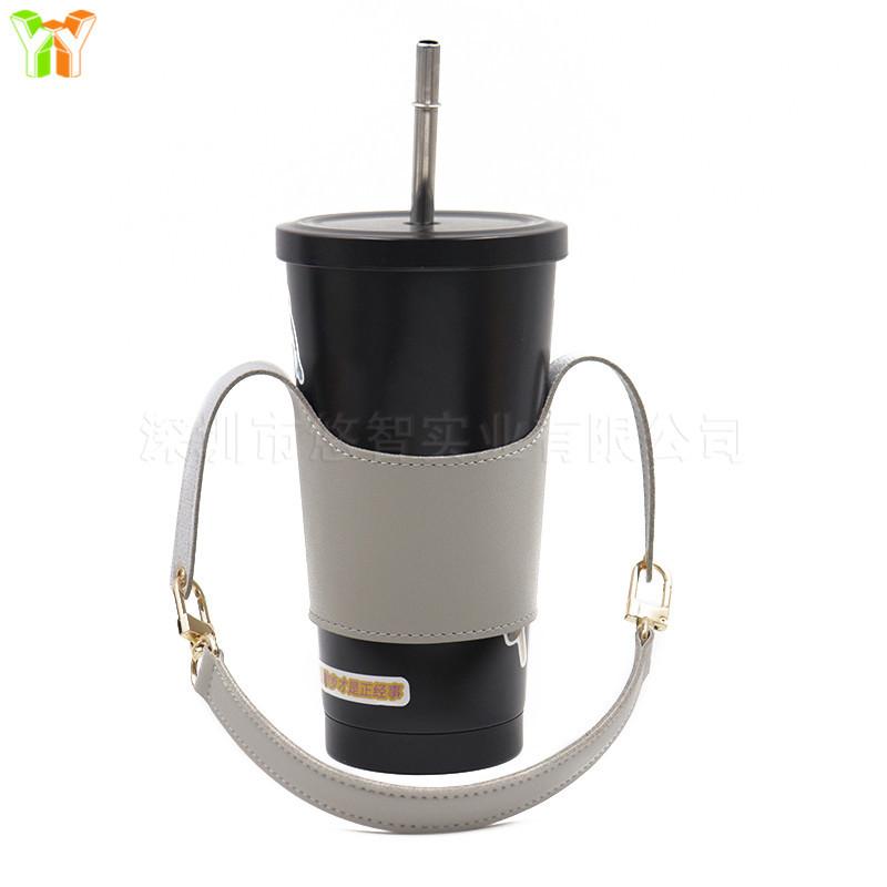 Sometime Cute Plush Cup Sleeve Autumn Winter Velcro Detachable Handheld For Coffee Milk Tea Cups Taiwan Popular Hot Cold Drinks