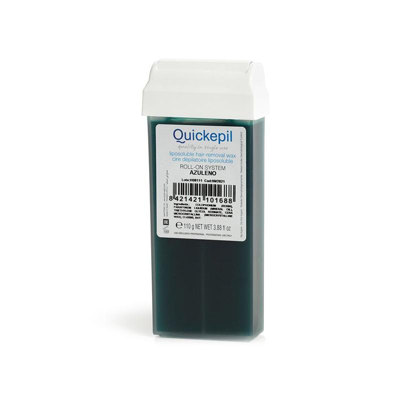 Quickepil Wachs zur Haarentfernung Rolle Azuleno 110 g