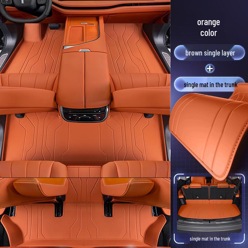 Wey Blue Mountain Full Coverage Floor Mats for 2025 Six-Seater Model - Car Interior Accessories