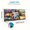 Adventure Large Size Mouse Pad Large Gaming Table Cushion Nonslip Laptop Tablet Big Mousepad Xxl Mat Mini Pc Playmat With Lock Edge
