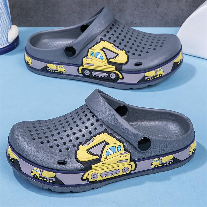 Children's Non-Slip EVA Puppy Sandals - Breathable Summer Indoor Slippers