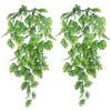 Artificial Monstera Leaf Hanging Vine Decoration for Indoor Ceilings and Baskets