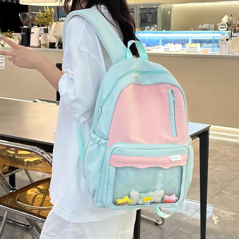 Cute Cartoon Backpack Student Schoolbag Girls Large Capacity Backpack