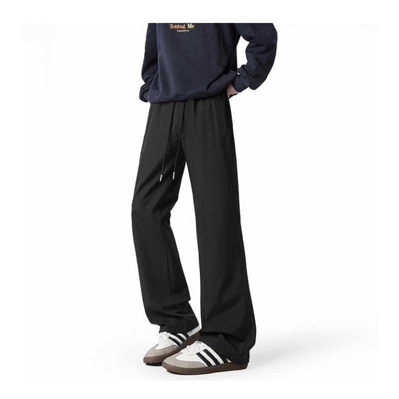 Lamb Velvet Pants for Boys In Winter New Style Plus Velvet Thickened Men's Casual Cotton Pants Plus Velvet
