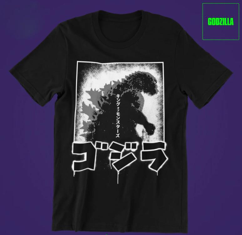Godzilla Kingu Unisex All Size Unisex T-Shirt L