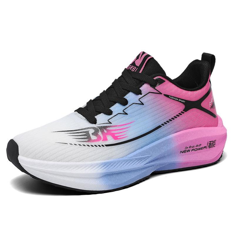 

Цзиньцзян холодные липкие низкие гуочао попкорновая подошва летящая трикотажная обувь для пап толстая подошва пара граффити Харадзюку спортивная обувь мужская 44