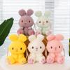 Cartoon Bunny Plush Bag Candy Multicolor Kawai Girl Creative Cute Shoulder Bag for Girls Kids