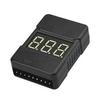 1-8S Battery Indicator with Low Voltage Alarm XB100 - Dual Function Electric Display & Buzzer