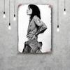 Patti Smith Retro Vintage Tin Sign Poster Decorative Plaque Metal Plate Wall Decor