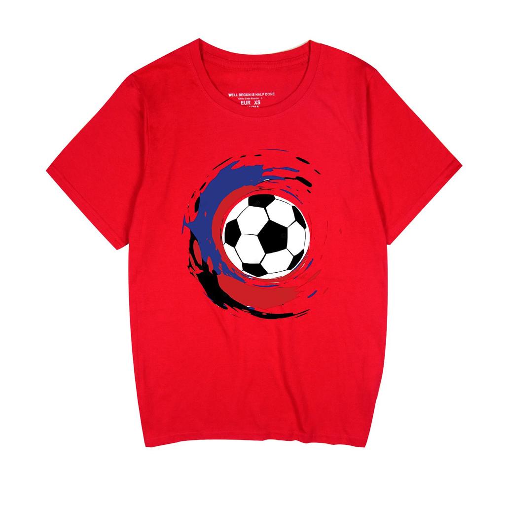 The 23rd FIFA World Cup Printed Men's Casual Short Sleeve T-Shirt
