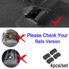 4pcs Seat Rail Cover Protector For Tesla Model 3 Y Juniper YL Accessories 2026 - 2021 Rear Seat Slide Rail Plug Protection Mats