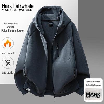 Mark Fairwhale Men's Hooded Fleece Jacket
