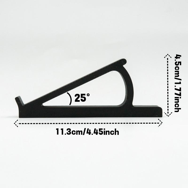 1Pair Portable Keyboard Elevated Stand Plastic Computer Keyboard Riser Raised Keyboard Angle Monitor Holder For Office Home