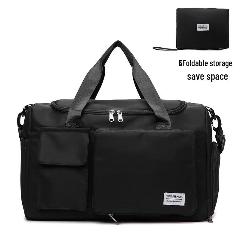 Foldable Large Capacity Travel Gym Bag 36-55L
