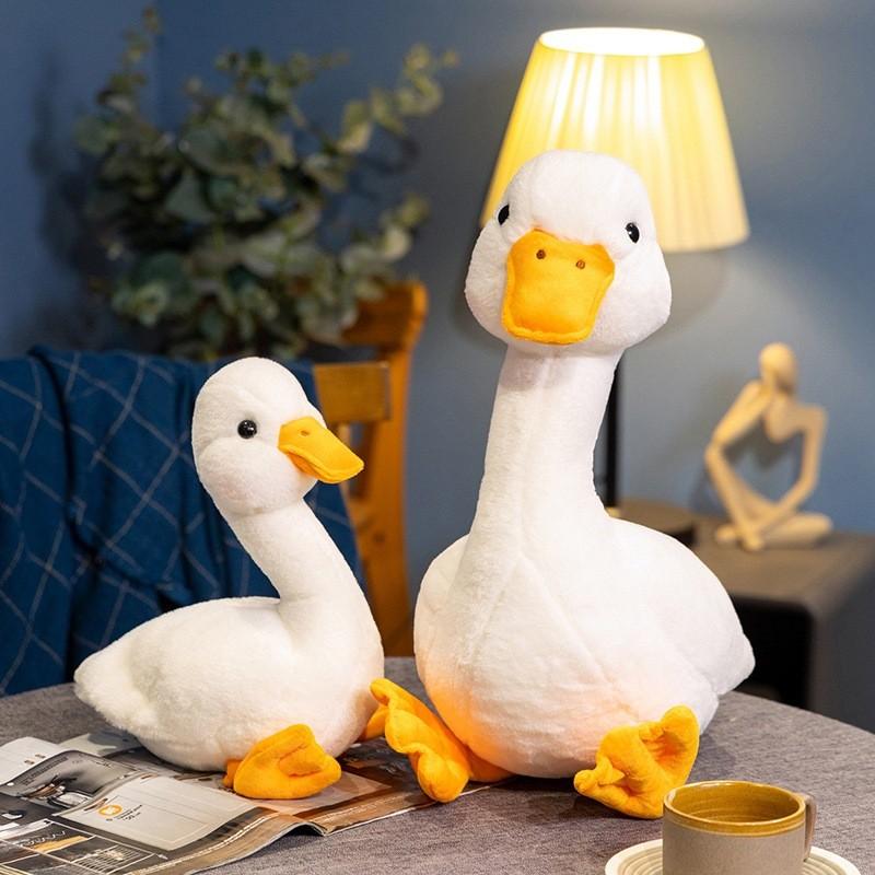 Simulated Duck Plush Toy With Pp Cotton Filling Soft Stuffed Animal For Kids Gift