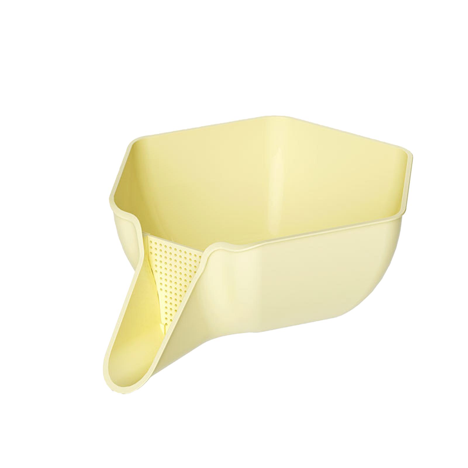 Пластиковая корзина для слива фруктов, кухонная корзина для мытья овощей, фильтр для мытья фруктов и овощей