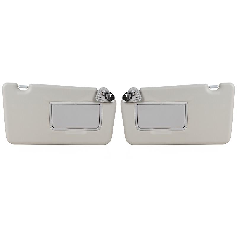 Car Sunvisor Accessories For Renault Koleos 2009 2010 2011 2012 2013 2014 2015 2016 Front Sun Visor Wth Makeup Mirror With Light