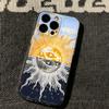 Sun And The Moon Clear Case For Iphone 17 Pro Max 11 15 12 13 14 16 Pro Max Air 16E 17E Cover Funda Bumper