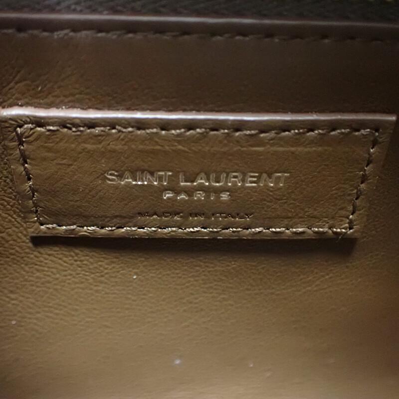 Saint Laurent 65722811ZLW Shoulder Bag Brown Suede/Bore Women