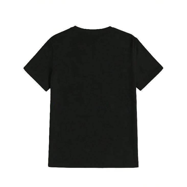 ELOHIM Hebrew Print, Heavyweight Blended Cotton Short Sleeve, Religious Style Top, Daily Wear