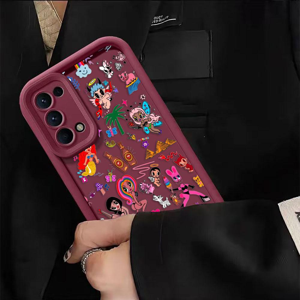 k-Karol G Manana Sera b-Bonito Phone Case For Realme C75 C71 C67 C65 C63 C55 C53 C35 C33 C31 C30 C21Y C21 C20 C11 C2 GT 6 Cover