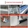 Electrically Super Waterproof Repair Tape Linered Sunlight Room Roof Self-Adhesive for HVAC Metal Repair Conformable Tape
