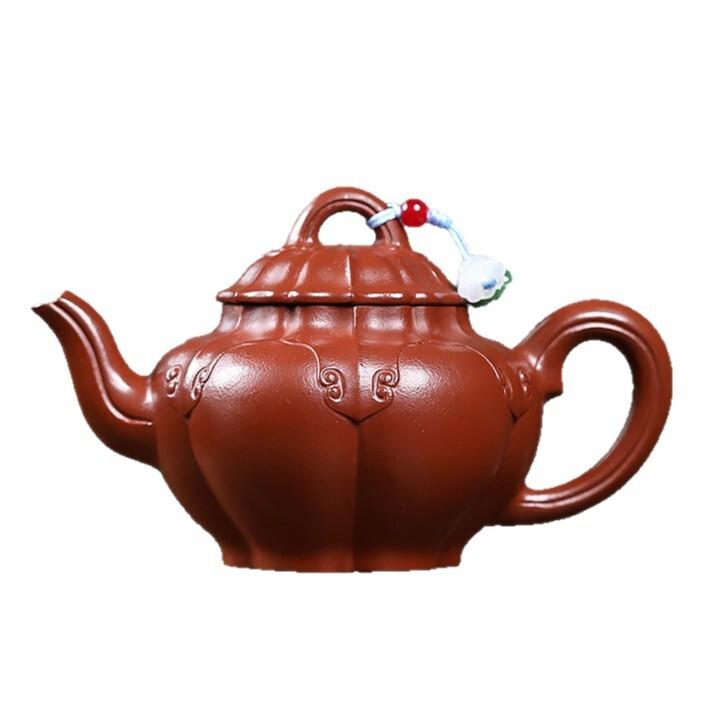

160ml Exquisite Yixing Purple Clay Teapots Handmade Ruyi Pot Raw Ore Zhu Mud Kettle With Filter Chinese Zisha Tea Set Craft