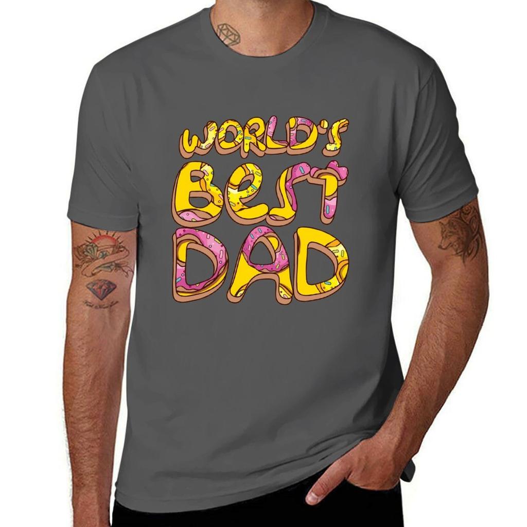 Worlds Best Dad Tshirt Ultra Soft Breathable Tee Top